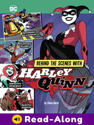 cover image of Behind the Scenes with Harley Quinn